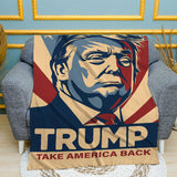 MAGA Design #5 Super Plush Blanket