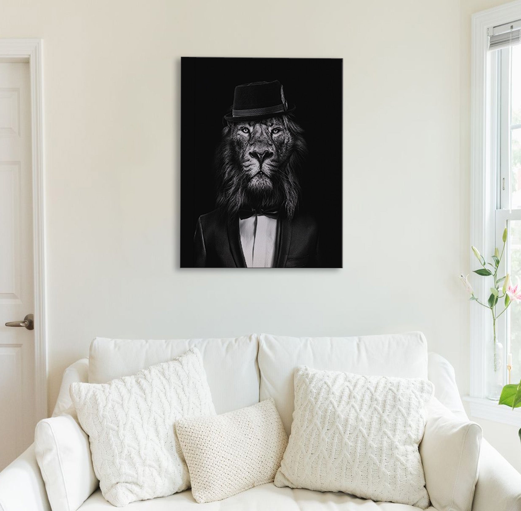 Majestic Mane Canvas Print