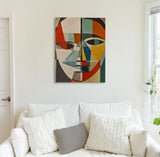 Masked Visage Canvas Print