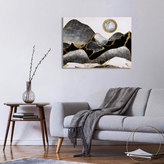 Midnight Aura Canvas Print