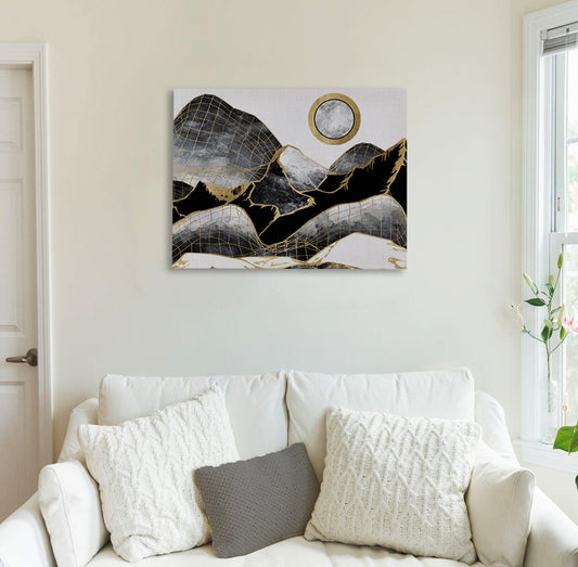 Midnight Aura Canvas Print