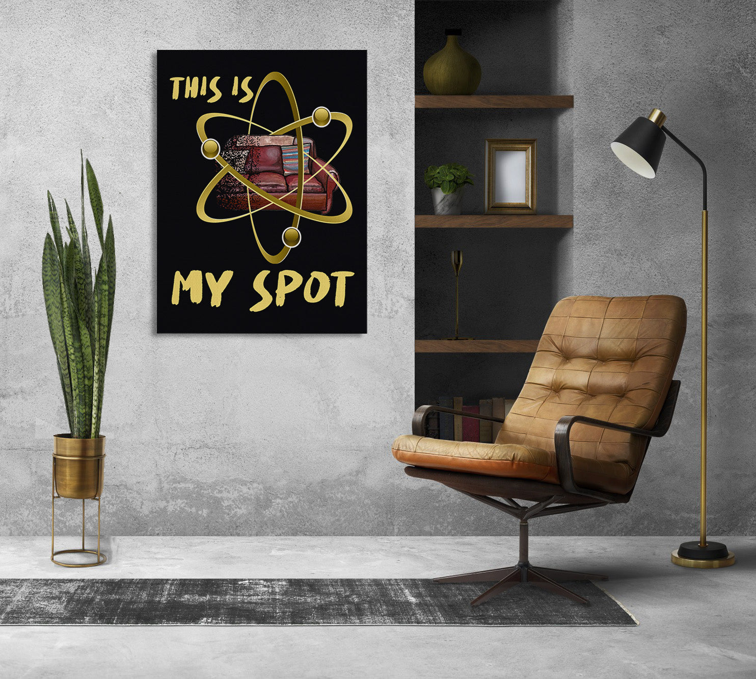 My Spot Canvas Print