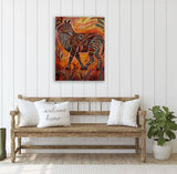 Nature's Contrast Canvas Print