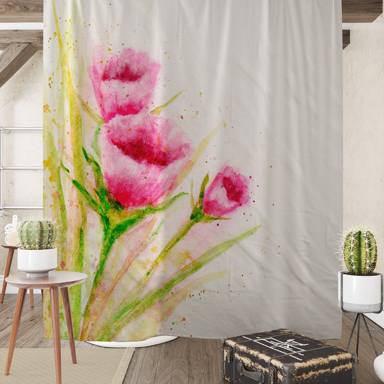 Nauk shower curtain