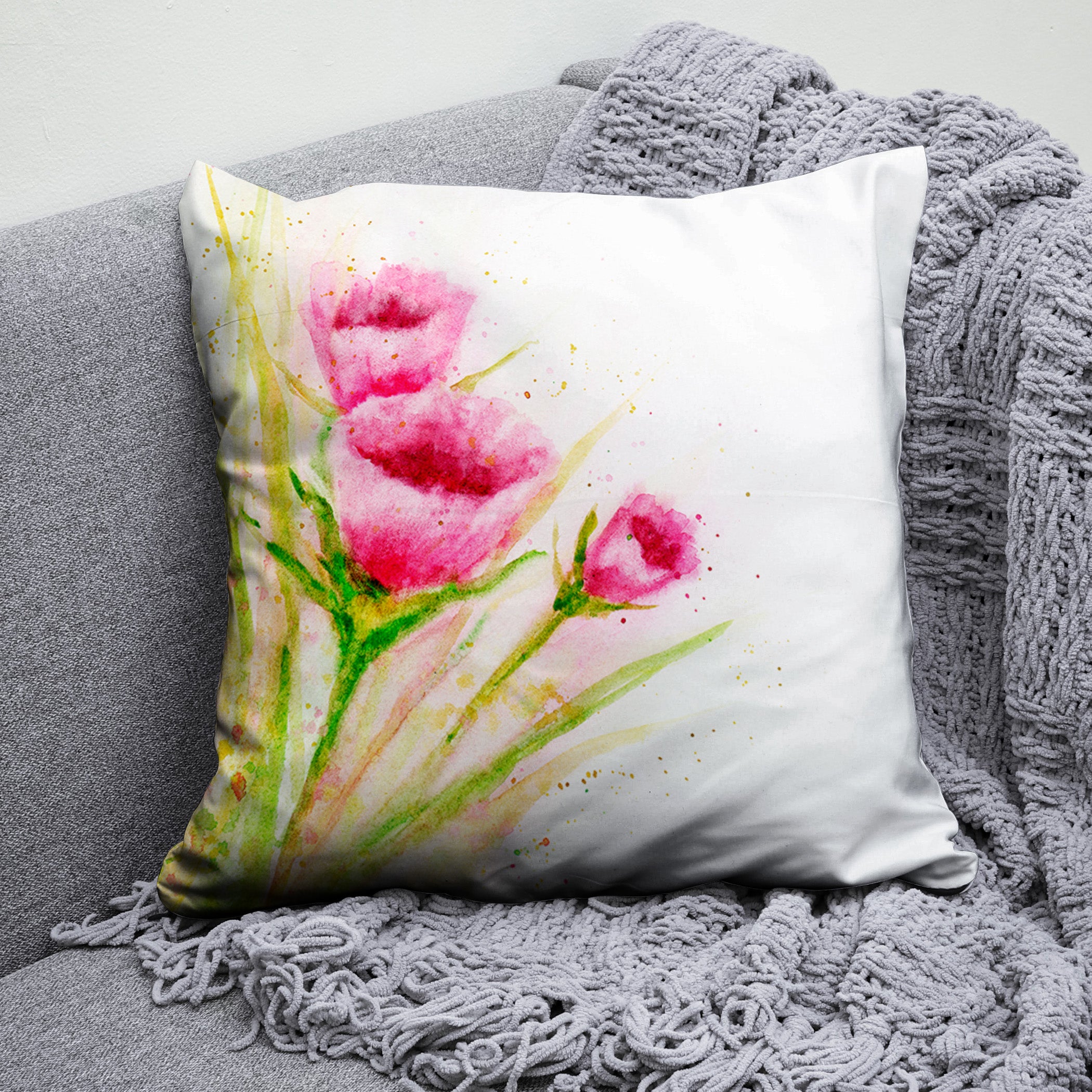 Nauk Throw Pillow