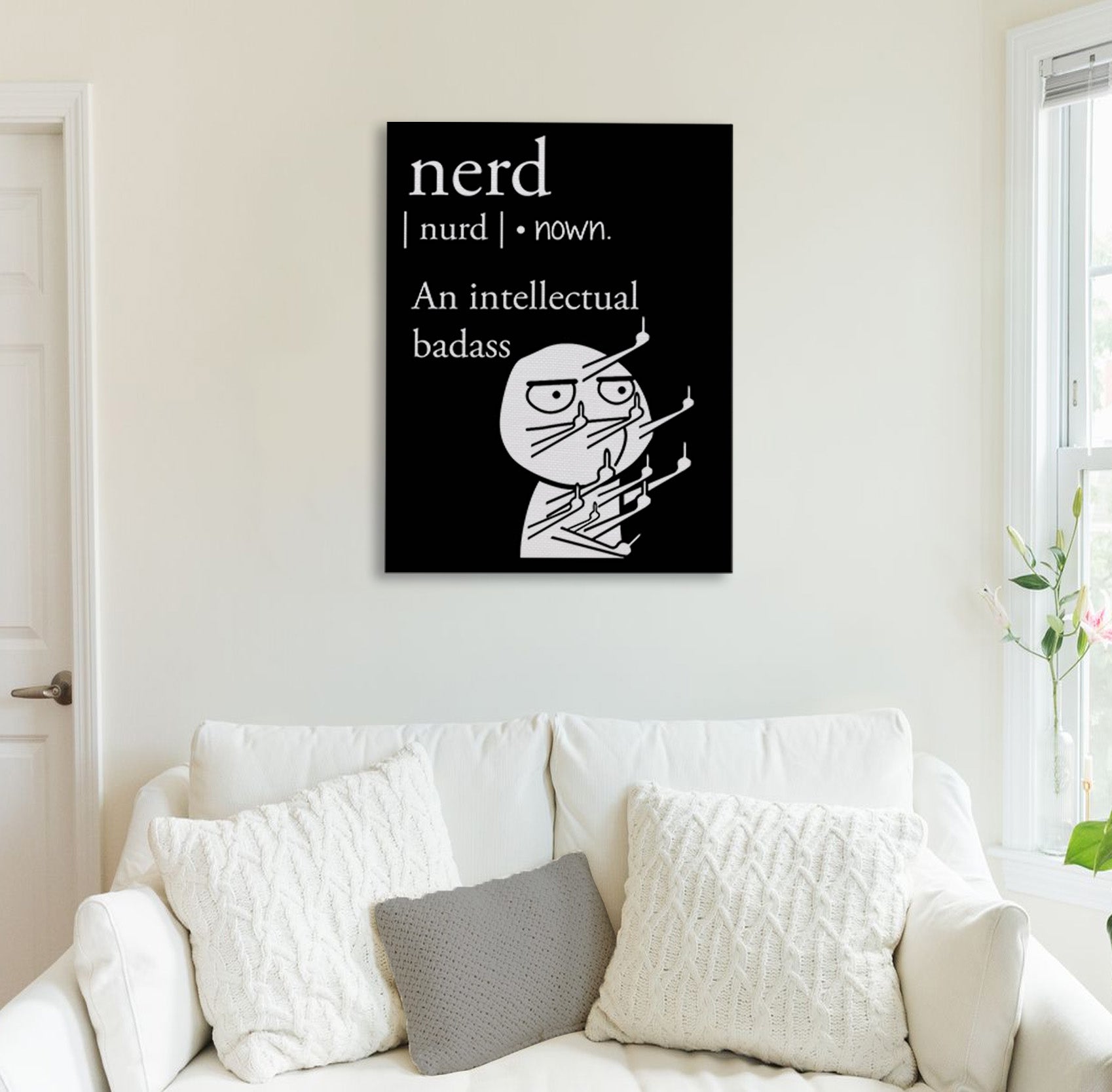 Nerd Canvas Print