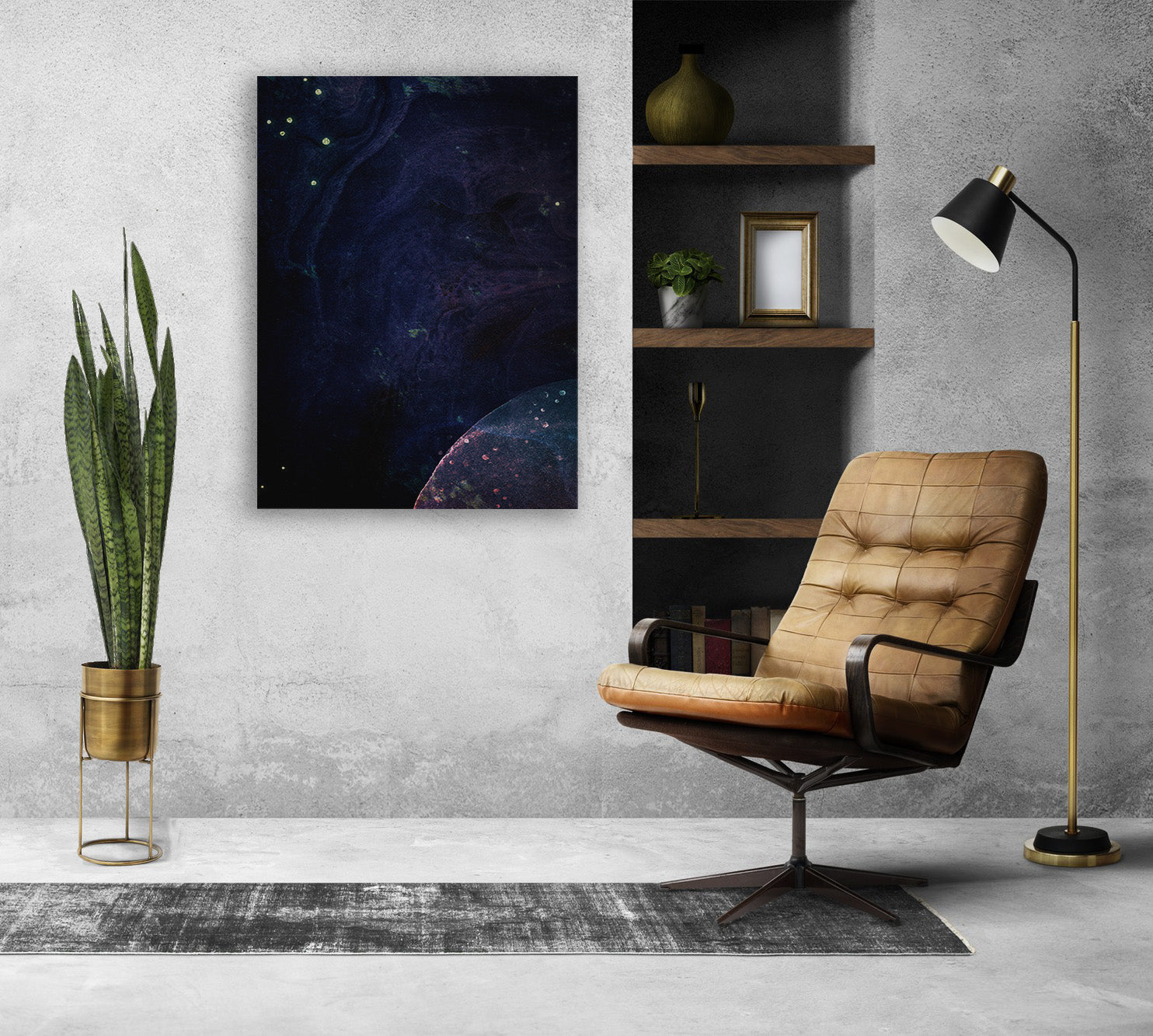 Nightfall Grove Canvas Print