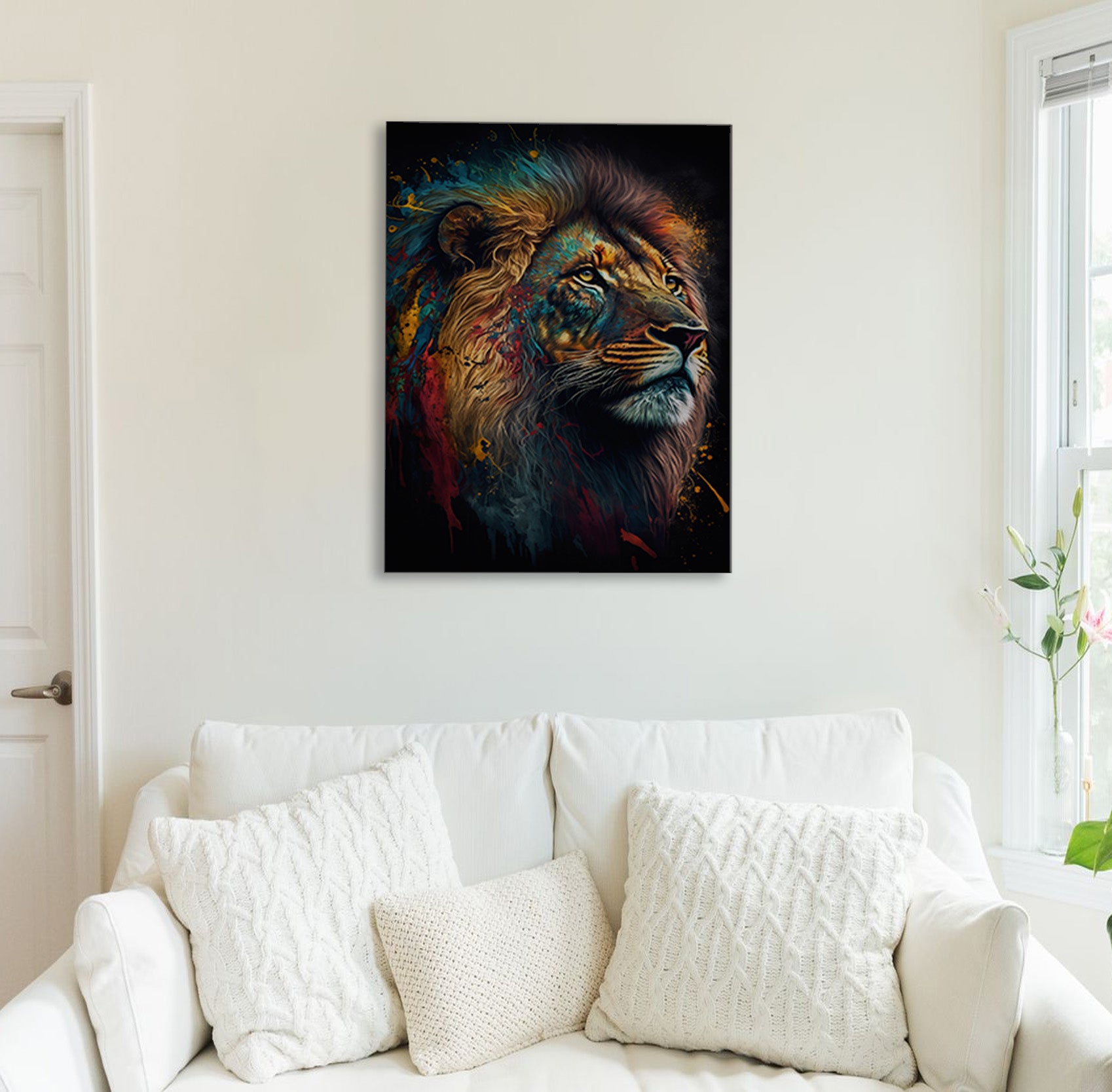 Noble Gaze Canvas Print