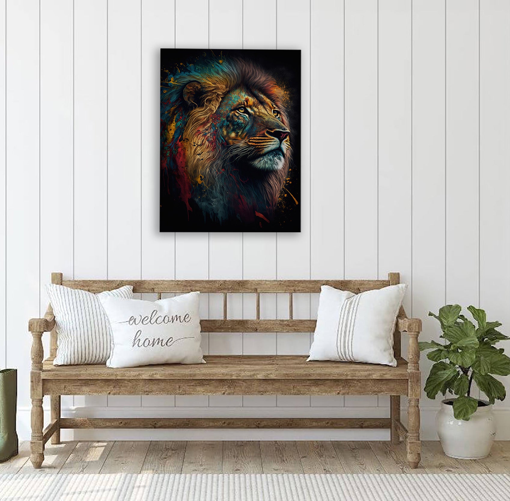 Noble Gaze Canvas Print