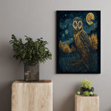 Nocturnal Wisdom Canvas Print