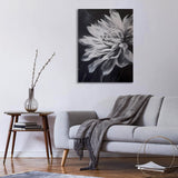 Noir Floral Canvas Print