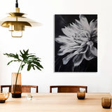 Noir Floral Canvas Print