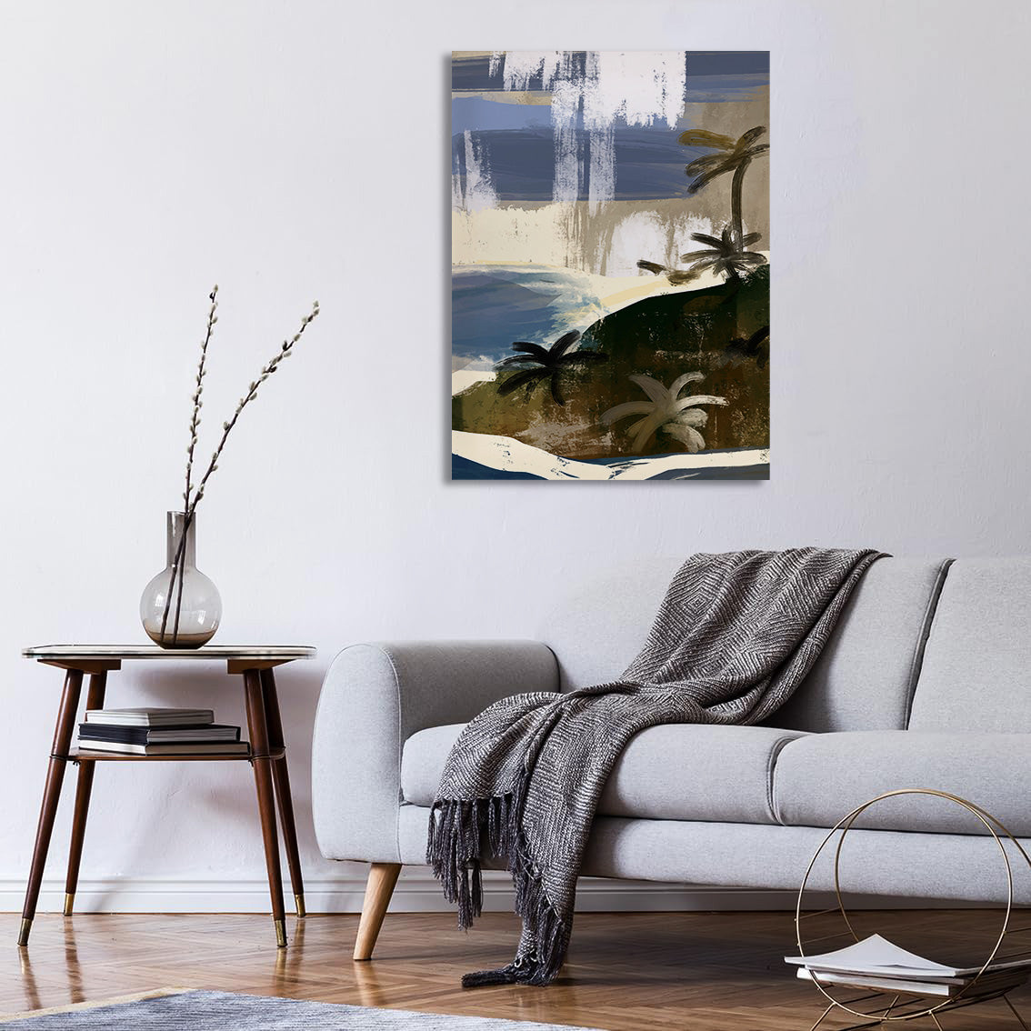 Palm Paradise Canvas Print