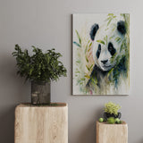 Panda in Nature Canvas Print