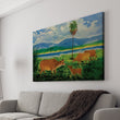 Pastando Canvas Art