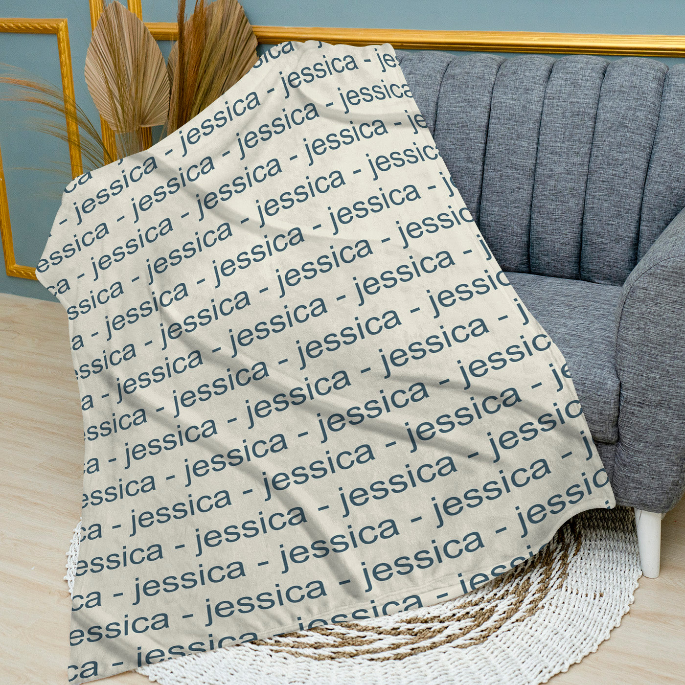 Single Name Reg Font Blanket