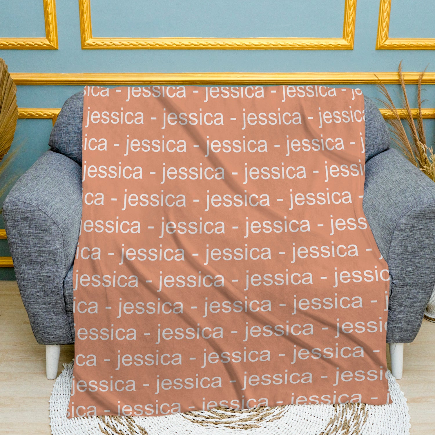 Single Name Reg Font Blanket