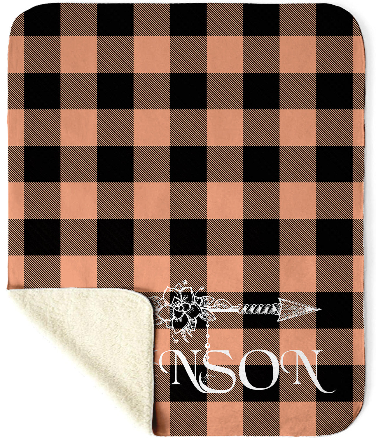 Buffalo Plaid Sherpa Blanket