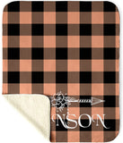 Buffalo Plaid Sherpa Blanket