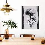 Petal Sketch Canvas Print