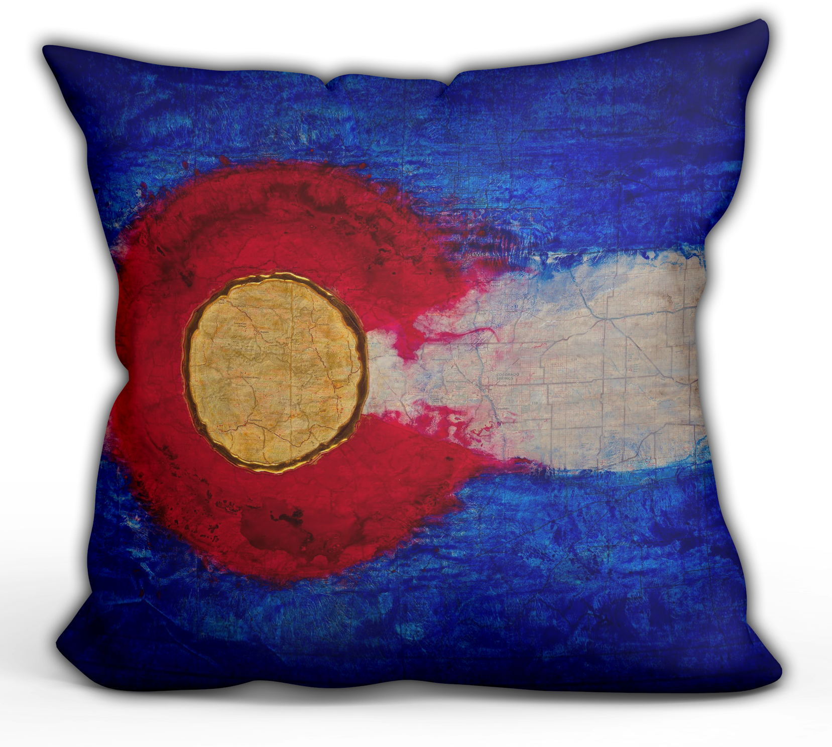 Colorado Flag Design_1 Pillows