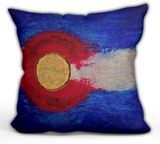 Colorado Flag Design_1 Pillows