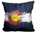 Colorado Flag Design_4 Pillows