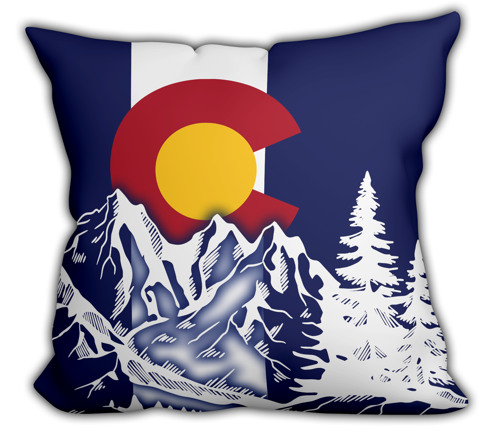 Colorado Flag Design_5 Pillows