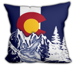 Colorado Flag Design_5 Pillows