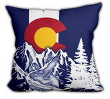 Colorado Flag Design_5 Pillows