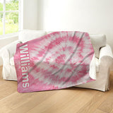 Tie Dye Sherpa Blanket