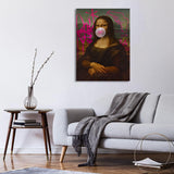 Portrait of Lisa Canvas Print