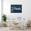 Proud Geek Canvas Print