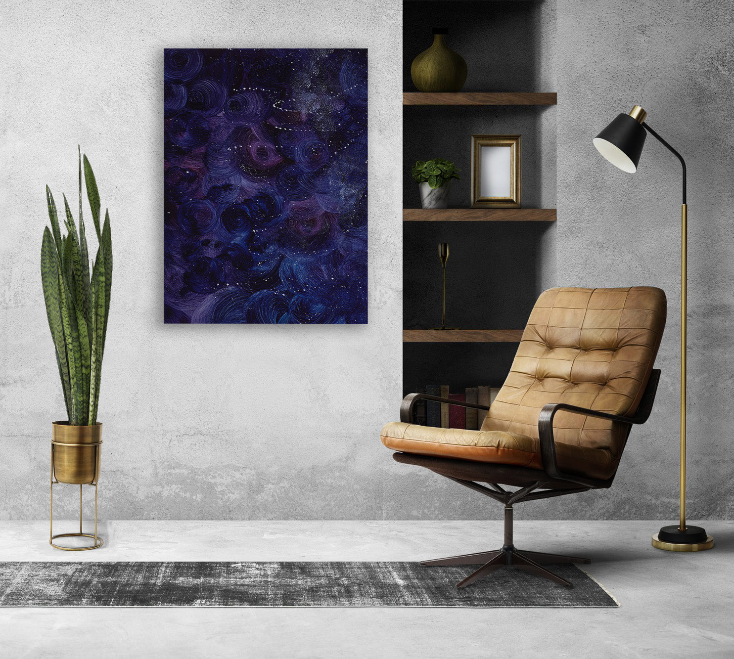 Purple Hues Canvas Print