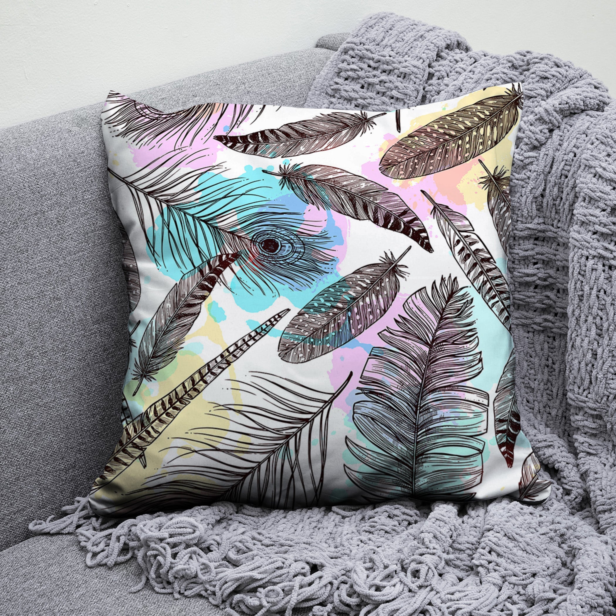 Radha Throw Pillow