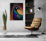 Radiant Feathers Canvas Print