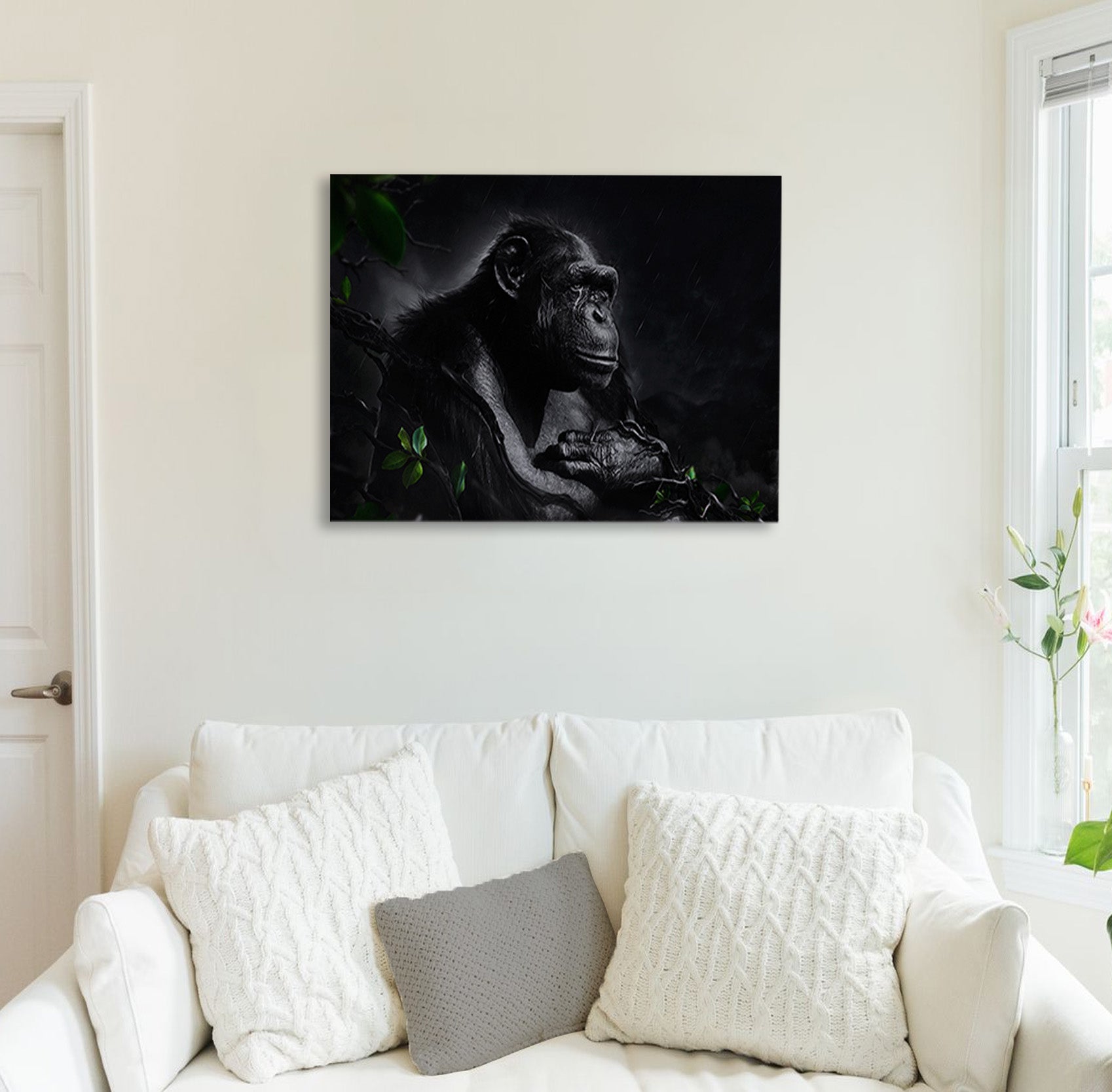 Rainy Reverie Canvas Print