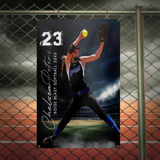 Reflection Softball Banner