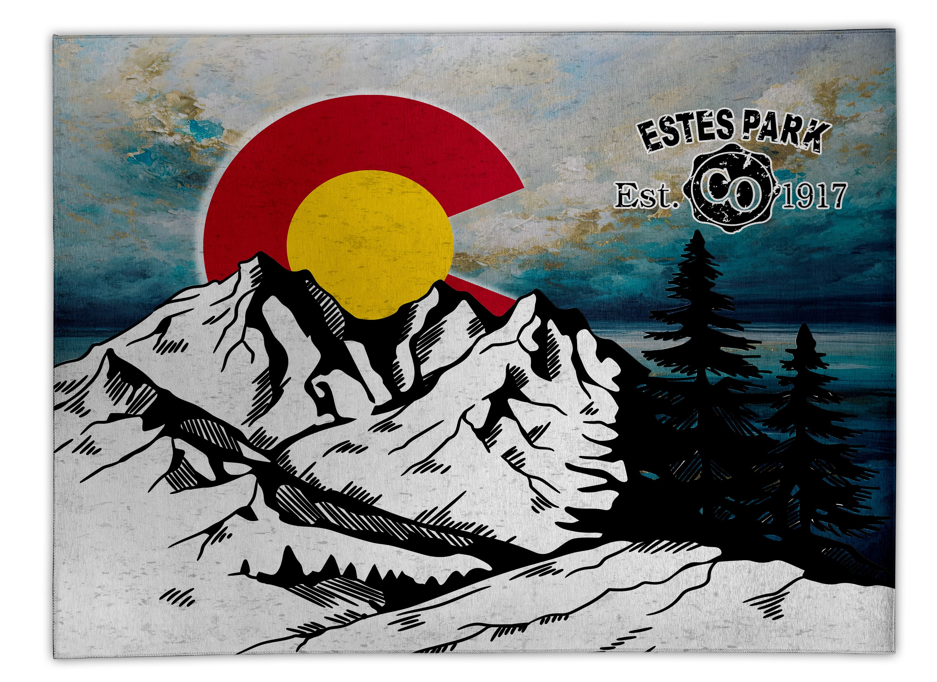 Estes Park Design_2 Area Rug