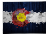 Colorado Flag Design_4 Area Rug