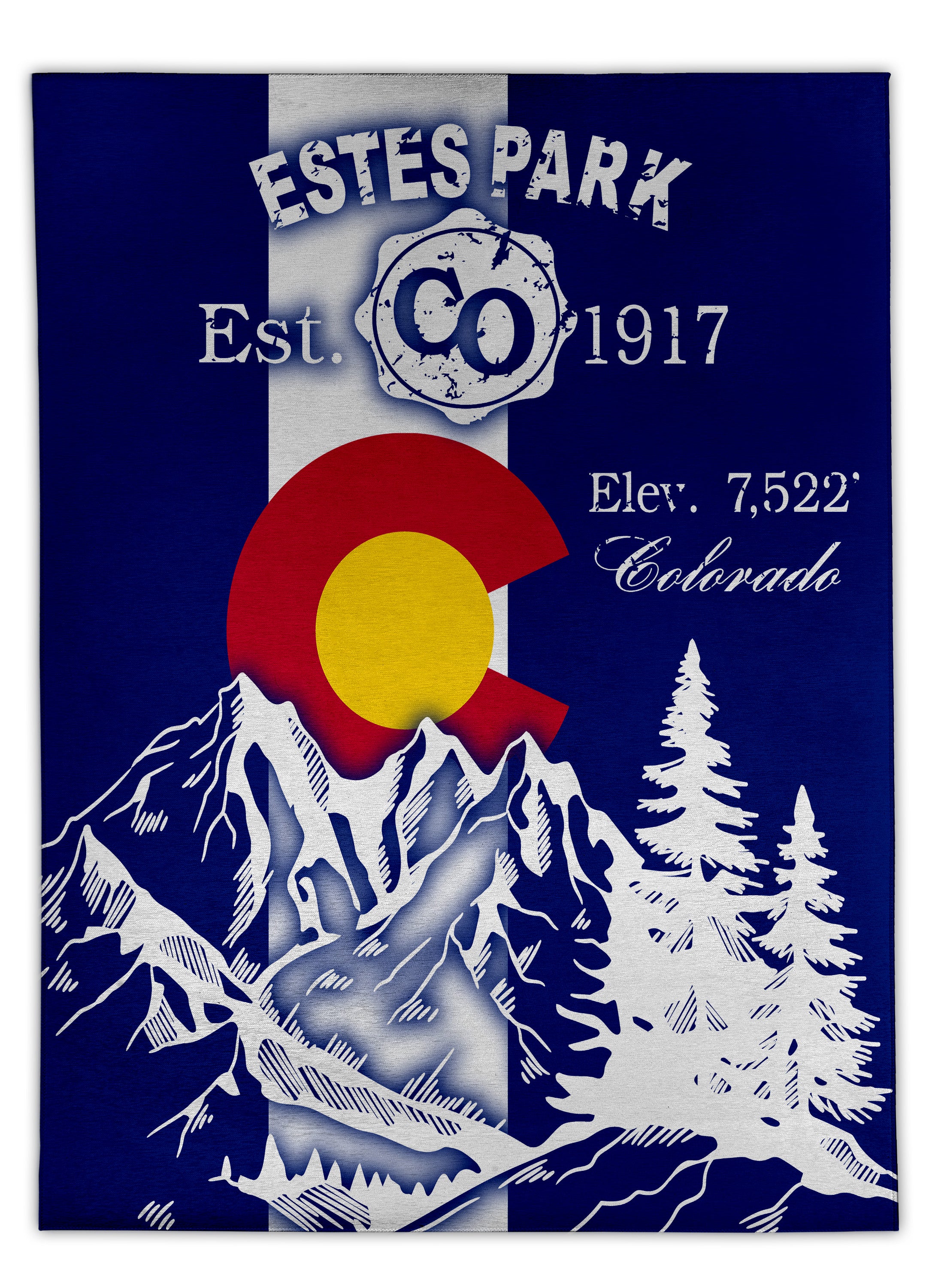 Estes Park Design_3 Area Rug