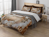 Rusted Cattle Duvet Cover Set