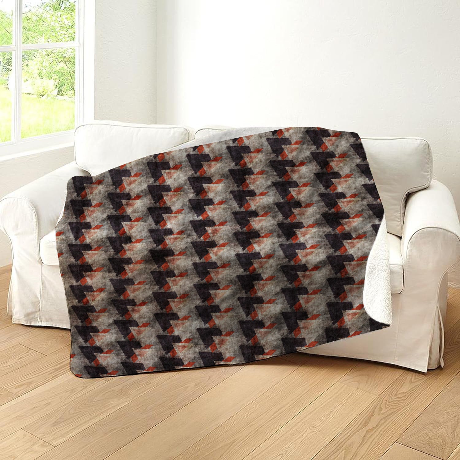 Sarava Throw Sherpa Blanket