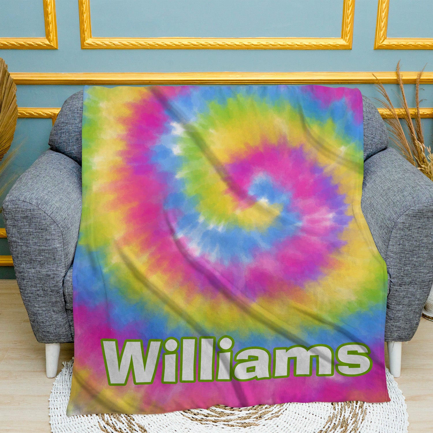 Tie Dye Blanket