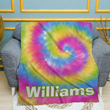 Tie Dye Blanket