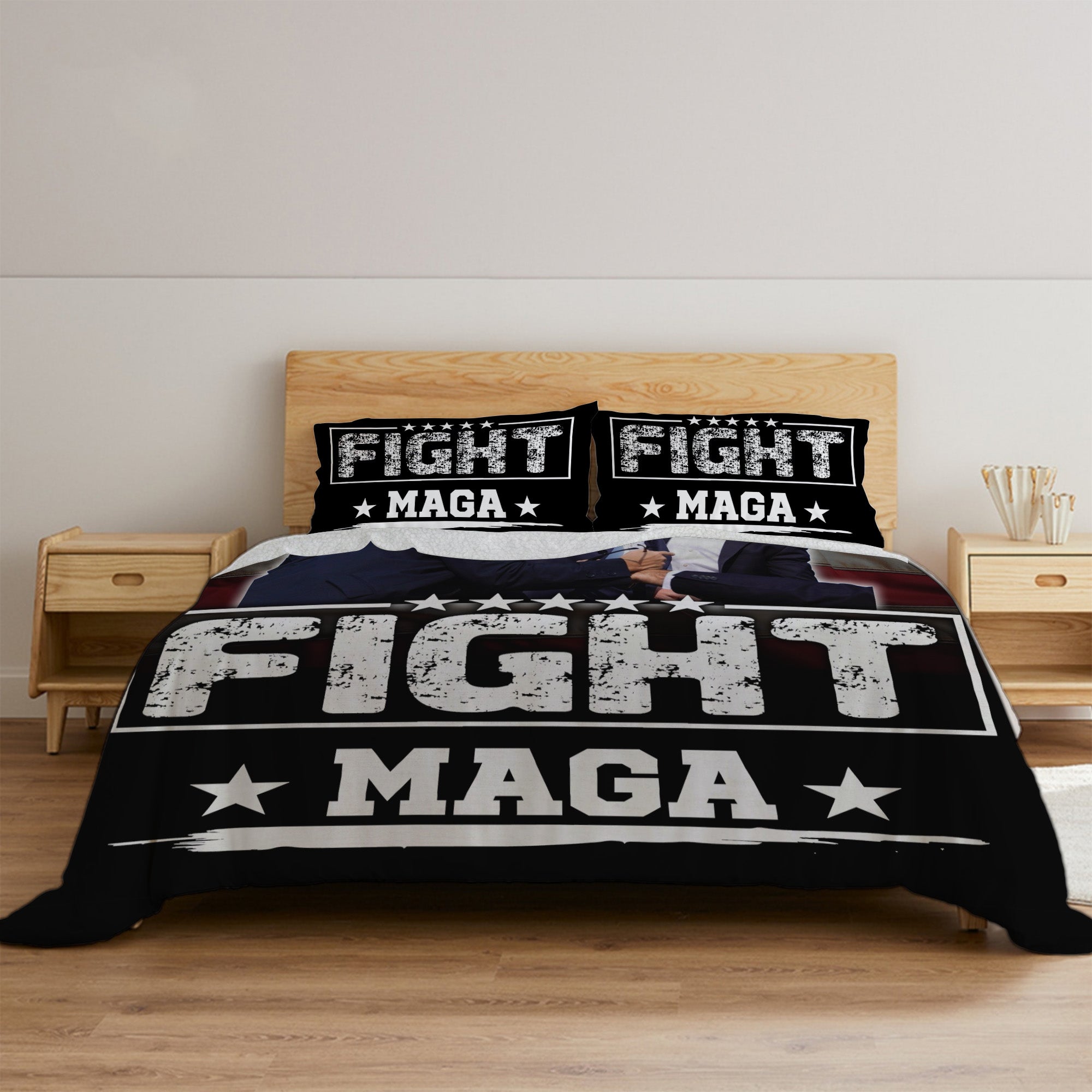 MAGA Design #2 Sherpa Comforter Set