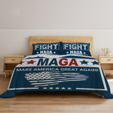 MAGA Design #4 Sherpa Comforter Set