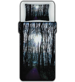 Silhouette Trees Duvet Cover Set