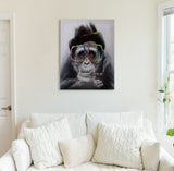 Spectacled Canvas Print