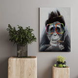 Spectacled Canvas Print